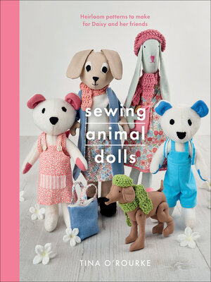 cover image of Sewing Animal Dolls